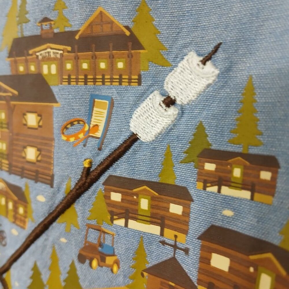 Disney Fort Wilderness 50th Anniversary Chambray Shirt, 100% Cotton, Unisex - Picture 7 of 12